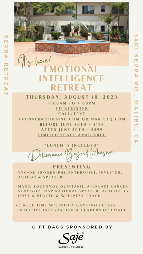 Emotional Intelligence Retreat Flyer